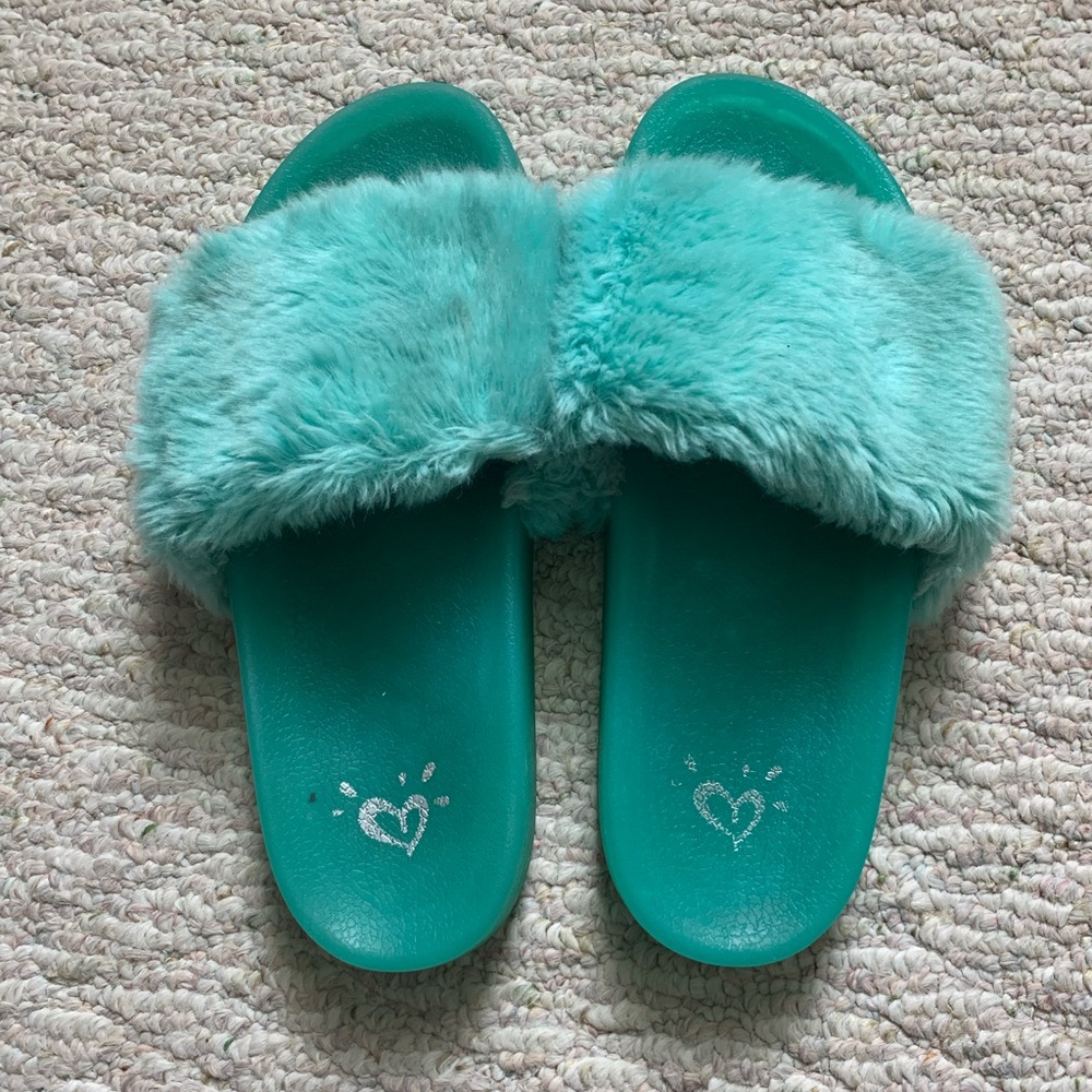 Justice light up slides / sandals